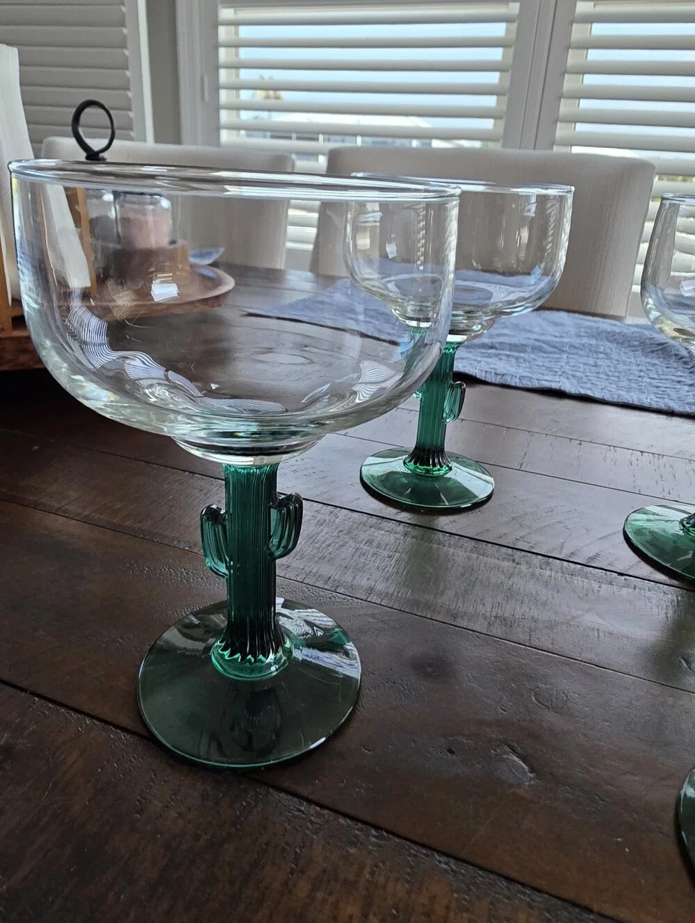 Cactus Margarita glasses Set Of Four